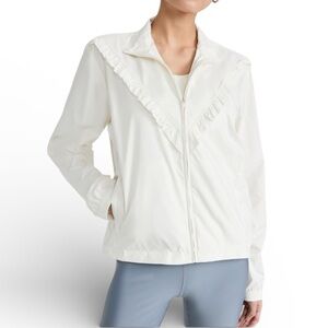 Tory Sport Ruffle Windbreaker